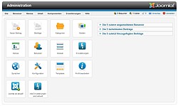 Joomla administration